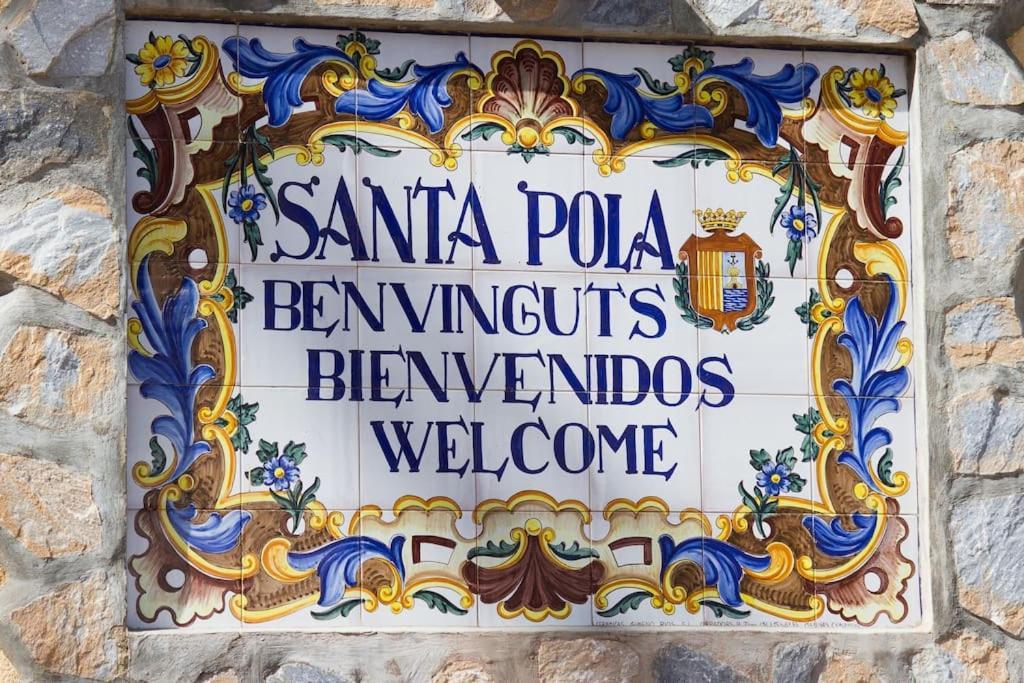 La Bahia - Gelijkvloers Appartement Santa Pola Kültér fotó